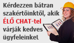 Élő chat szolgáltatás